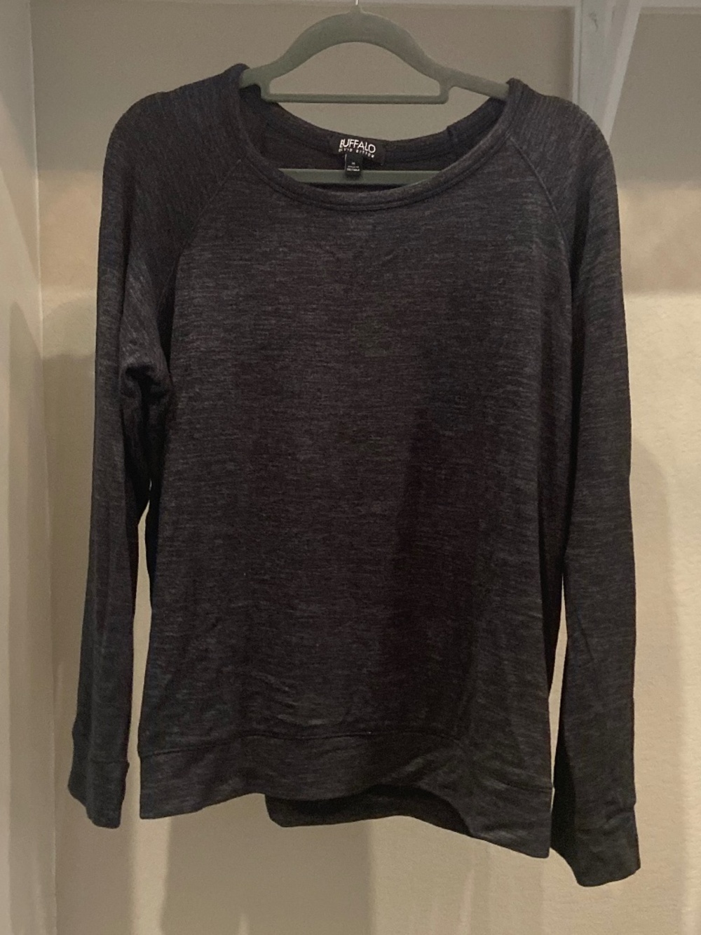 Buffalo David Bitton Women's Dark Gray Long Sleeve - Size M